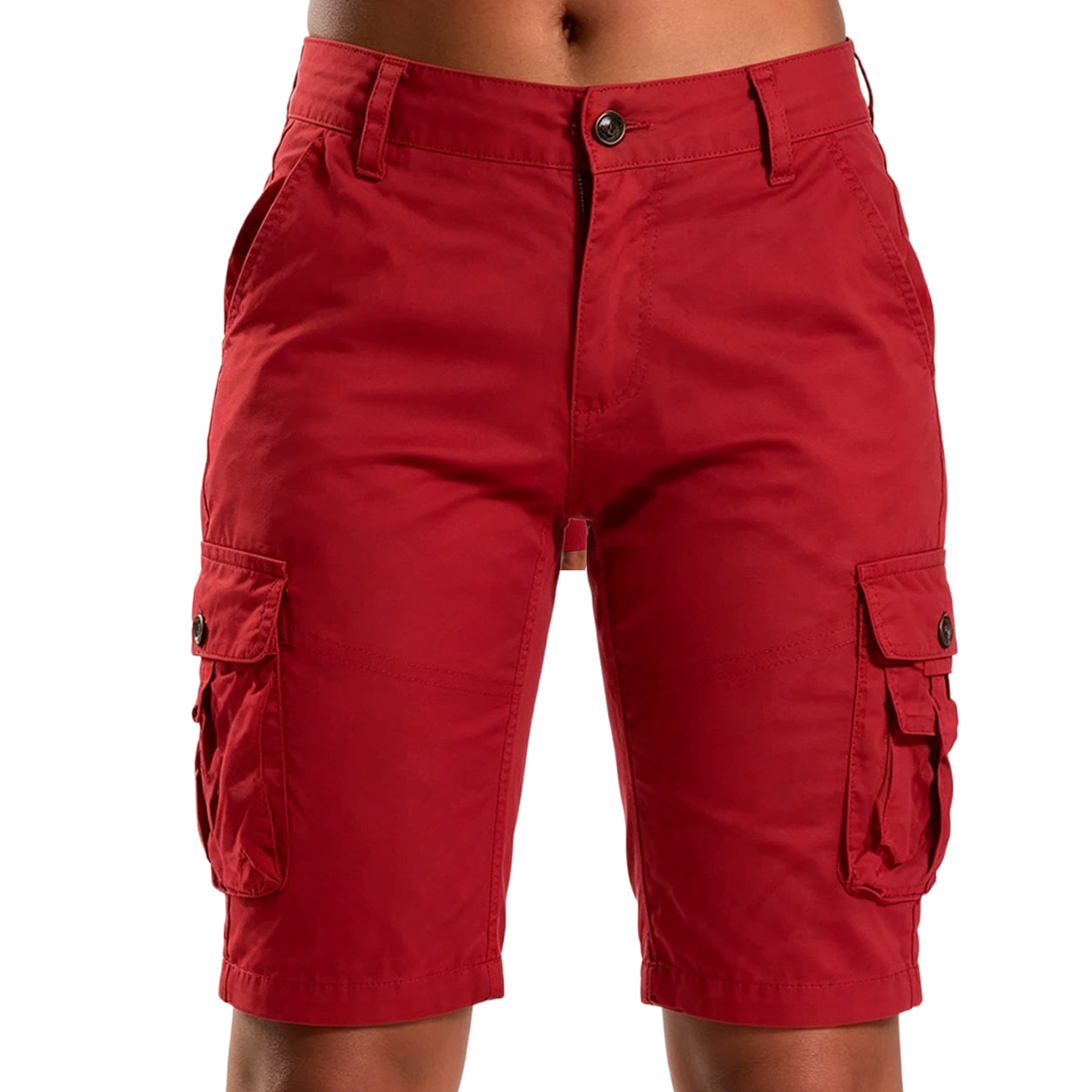 New Hot 2026🔥Stretch cargo shorts with flap pockets design