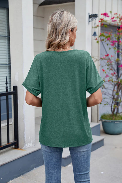 🎉This Week's Special Sales - 50% OFF✨Women's V-Neck Casual Top